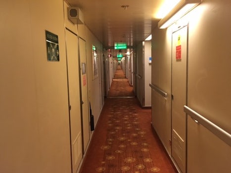 the 200m long hallway