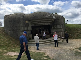 Gun Battery in Normandy