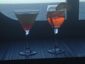 Drinks in Martini Bar