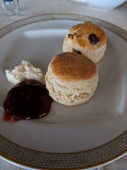 Yes, plesae, I'll have some warm scones.