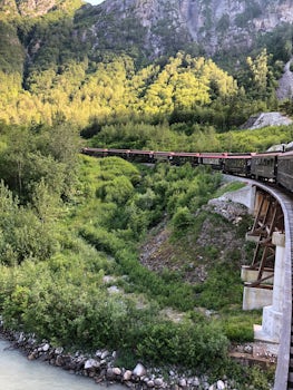 White Pass Mountain Railroad excursion