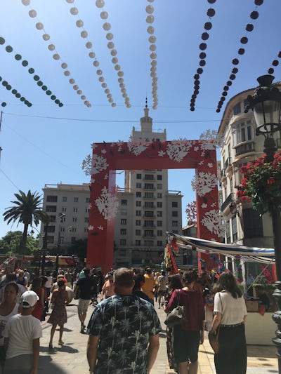 Malaga festival.