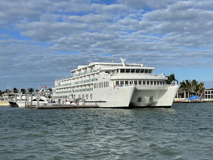American Glory docked at Marco Island