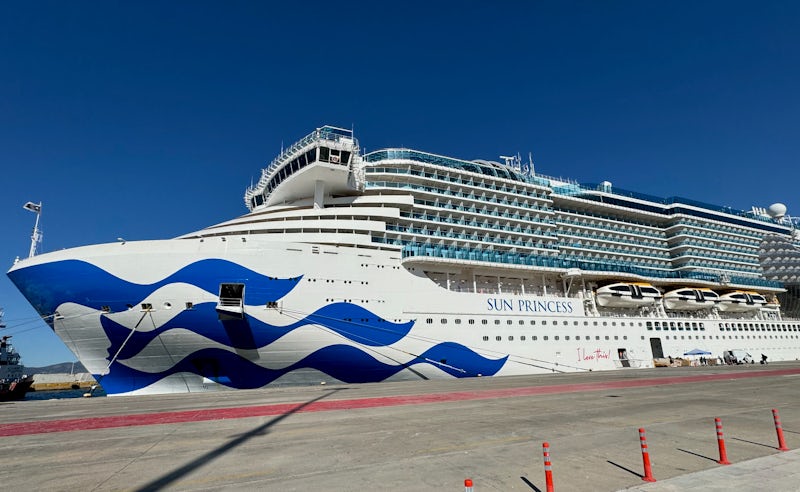 Sun Princess docked in Piraeus, Greece