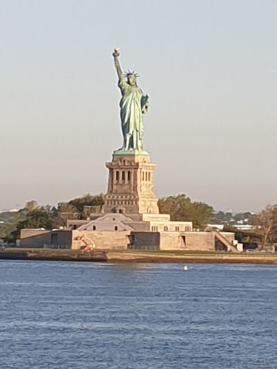 Lady Liberty welcomed us to New York.