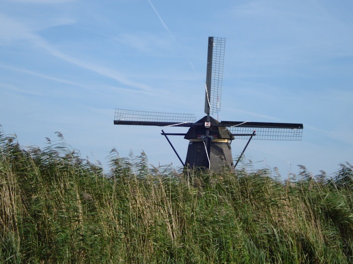 Windmills in the Netherlands.