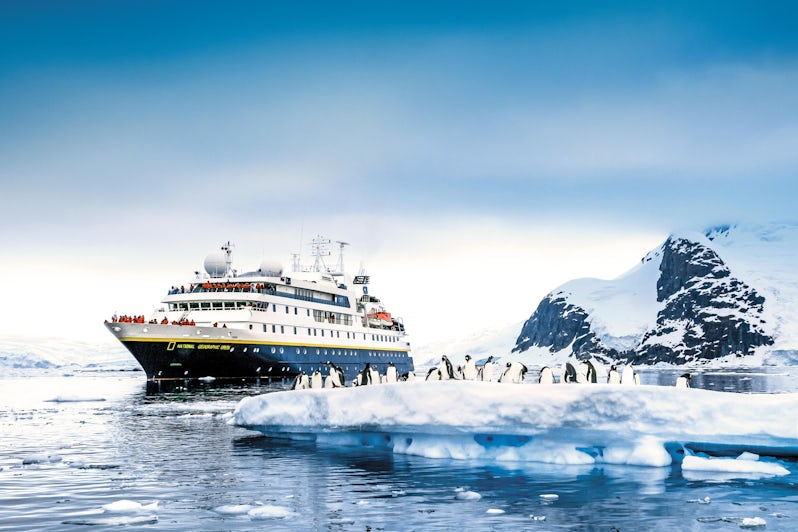 National Geographic Orion in Antarctica (Photo: Lindblad Expeditions)