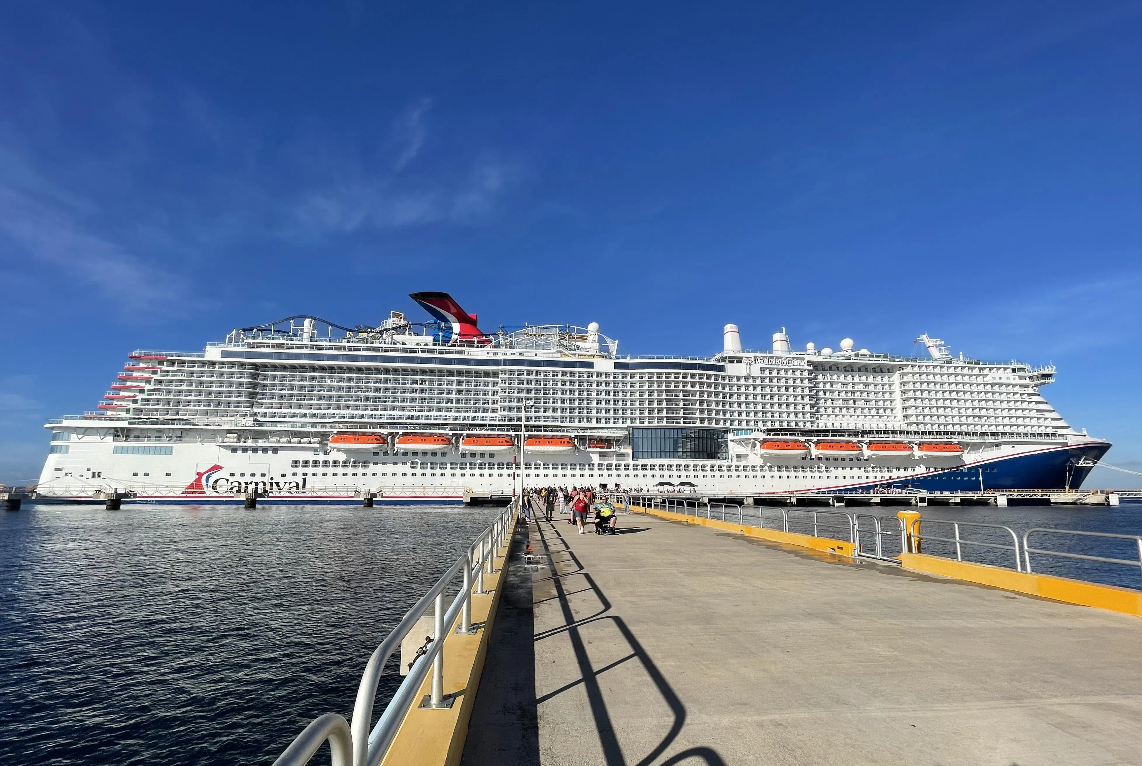 Zones on New Ship Carnival Celebration