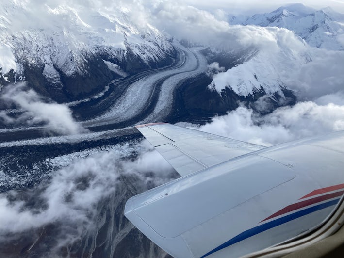 Flightseeing at Denali in Alaska (Photo/Tim Johnson)