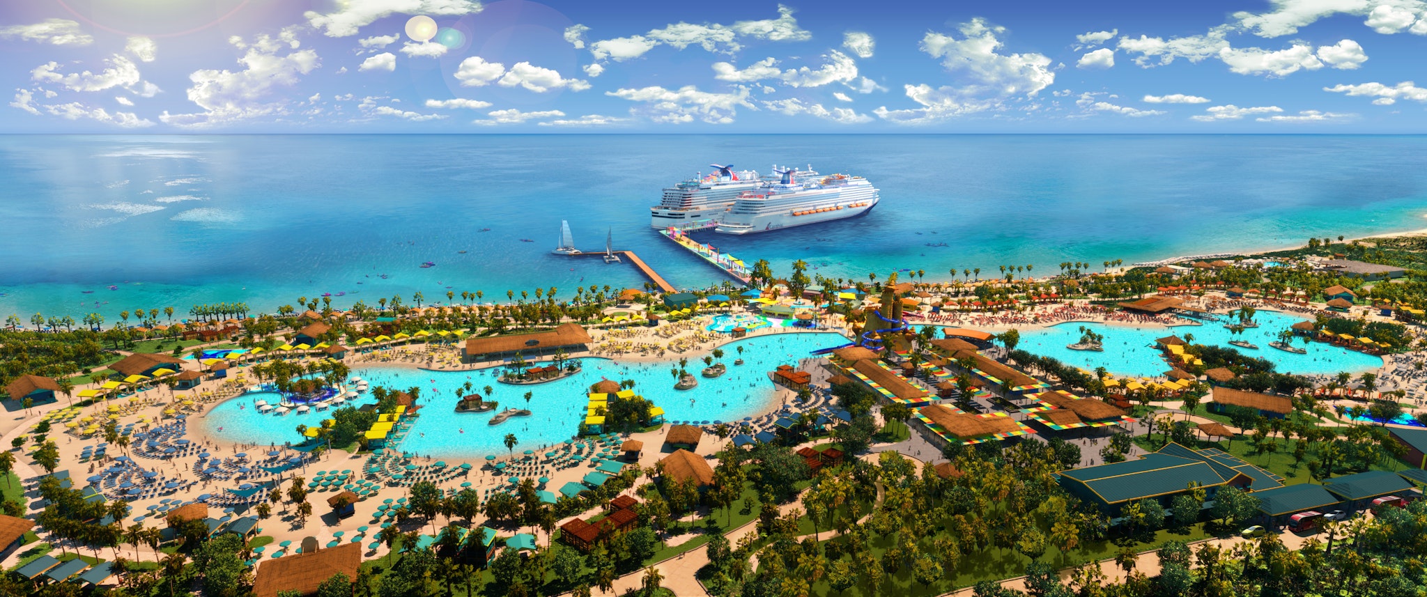 Carnival's Celebration Key will open in 2025 (Photo: Carnival Cruise Line)