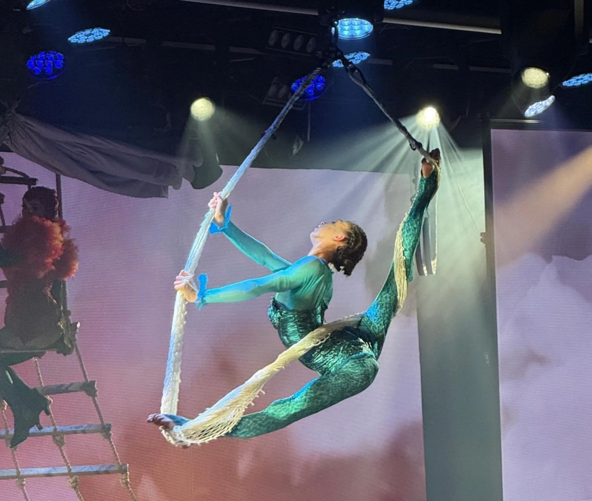 Acrobat Performs New MSC Cruises Entertainment Focuses on Illusion - Cruise Critic