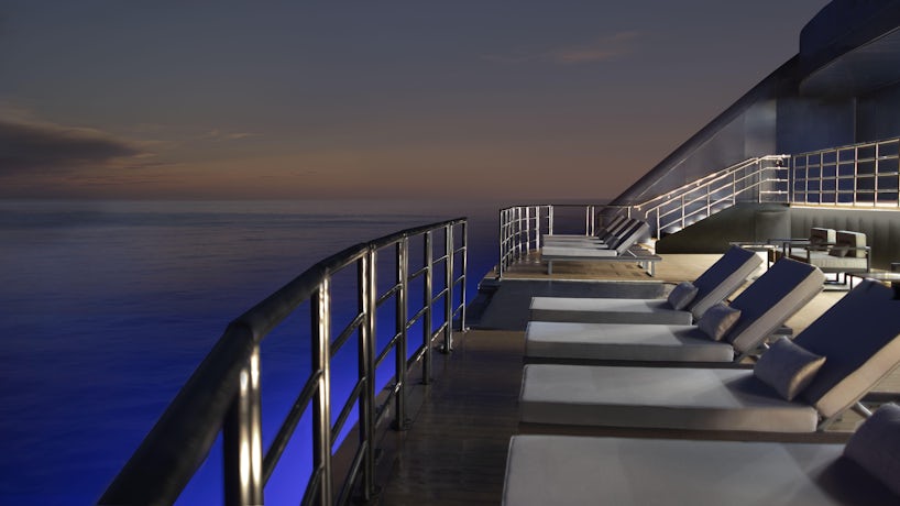 Marina terrace on Ritz Carlton Evrima (Photo/Christopher Cypert)