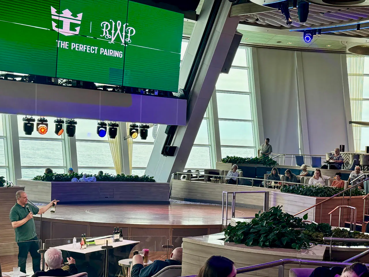 I Caught a Cricket Legend's Wine Cruise on Royal Caribbean's Ovation of ...