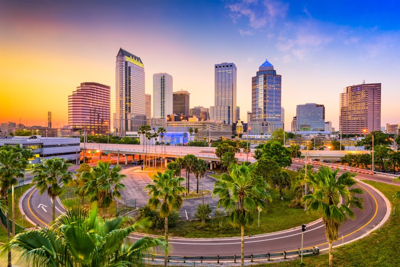 The Downtown Skyline of Tampa, Florida (Photo: Sean Pavone)
