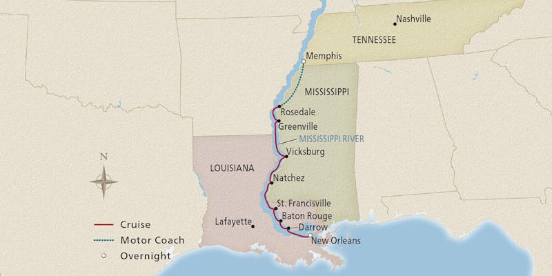 Mississippi River Cruise Map: What You Should Know