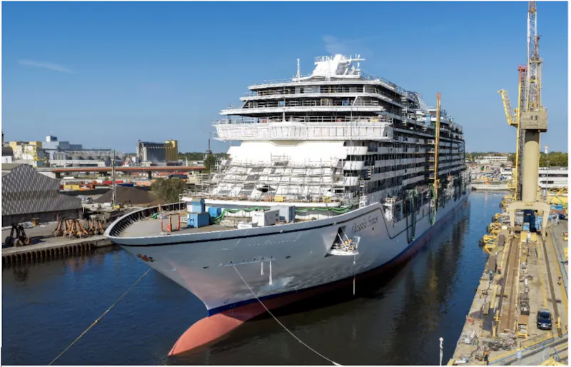 Oceania Cruises Floats Out Oceania Sonata in Italy