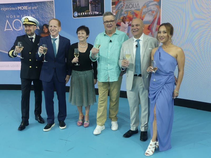 Norwegian Aqua Christened in Miami