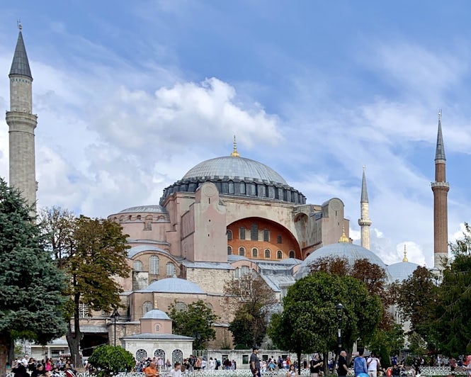 Hagia Sophia is one of the most famous sights in Istanbul