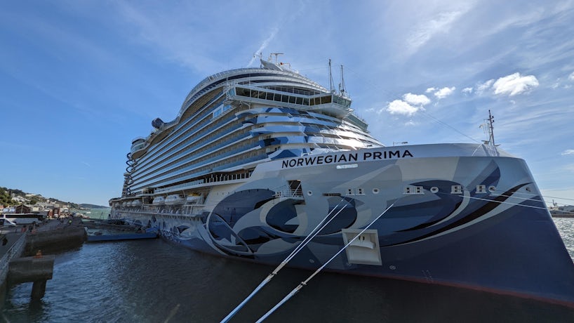 Norwegian Prima on its maiden voyage (Photo/Colleen McDaniel)