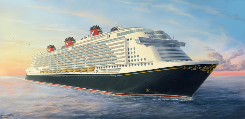 Early concept art for Disney Cruise Line's recently acquired new ship (Rendering: Disney Cruise Line)