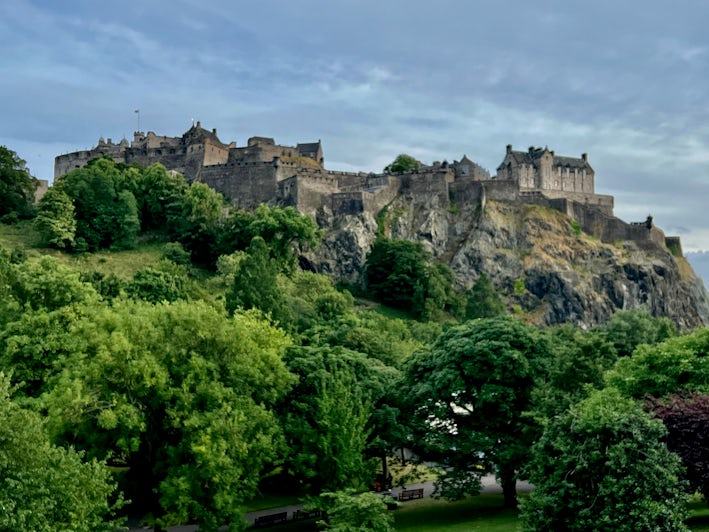 Edinburgh Castle in Scotland (Photo: Chris Gray Faust)