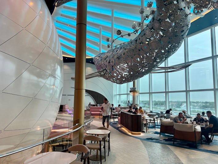 Behind the Pearl on Icon of the Seas (Photo: Chris Gray Faust)