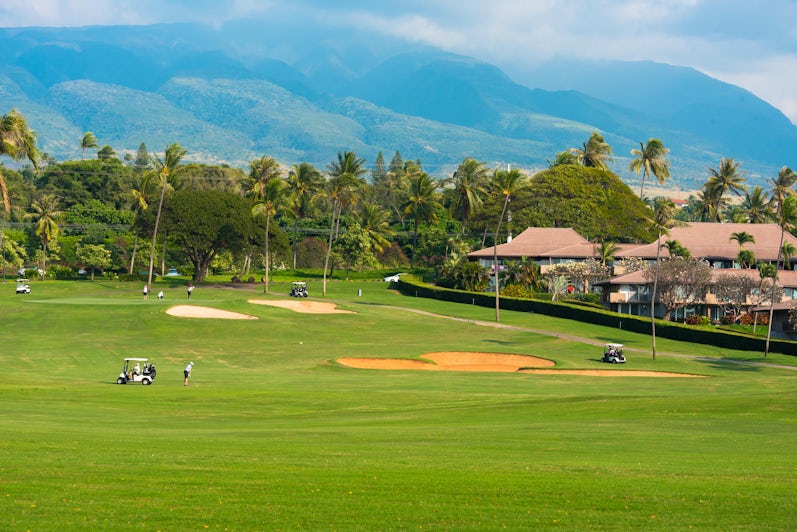Golf course in Maui (Photo: Joe Benning/Shutterstock.com)