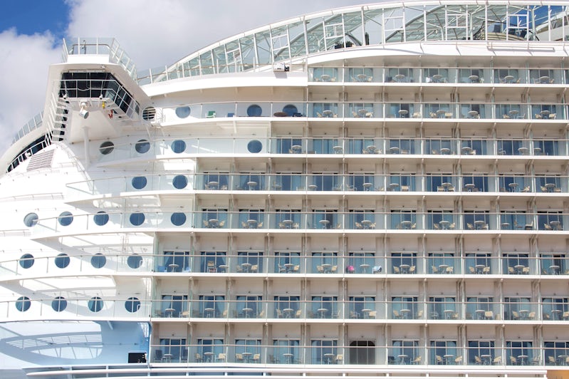 Ship Exterior on Allure of the Seas (Photo: Cruise Critic)