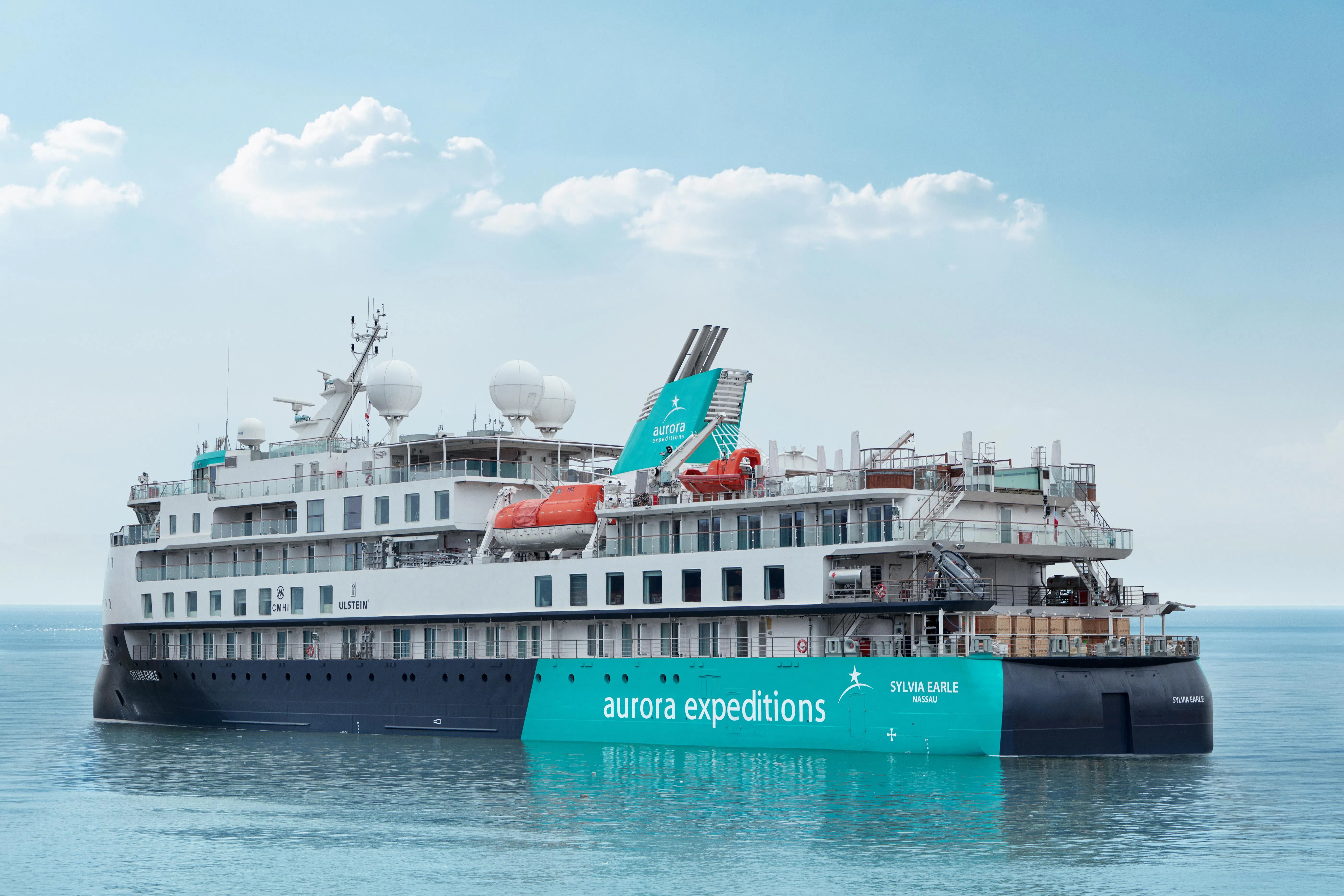 Sylvia Earle exterior. (Photo: Aurora Expeditions / Benjamin Tan)