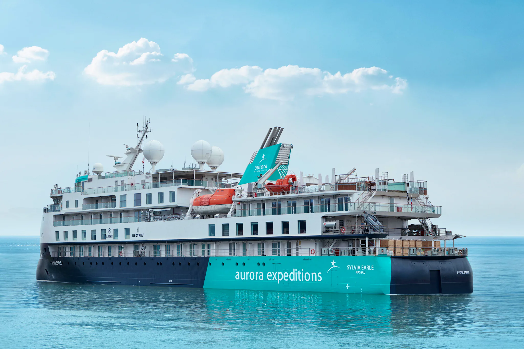 Sylvia Earle exterior. (Photo: Aurora Expeditions / Benjamin Tan)