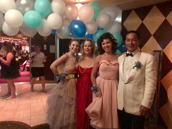 Cruisers Dressed in Prom 80's Attire (Photo: Chris Gray Faust)