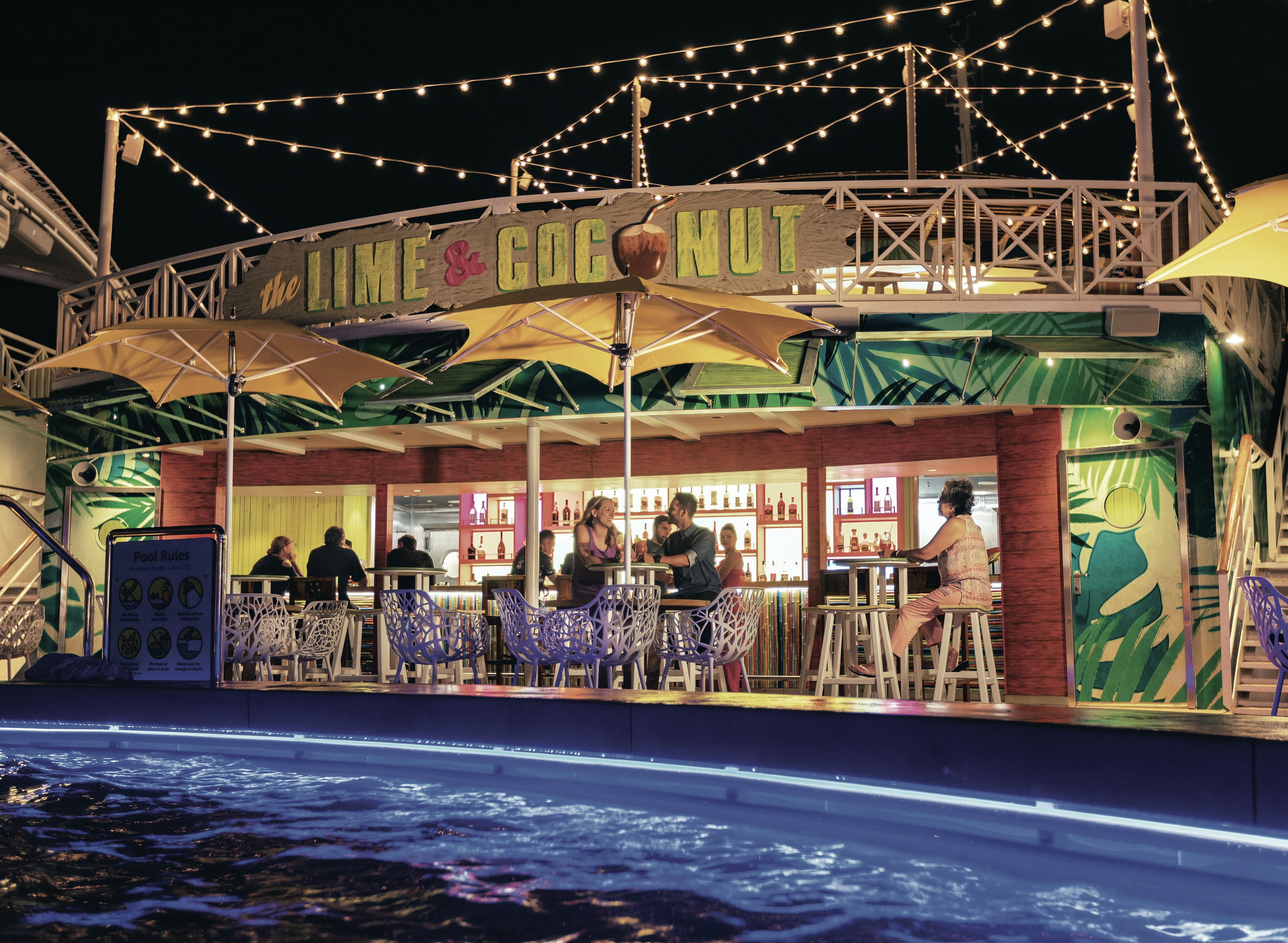 The Lime and Coconut on Royal Caribbean Cruises (Plus Menu)