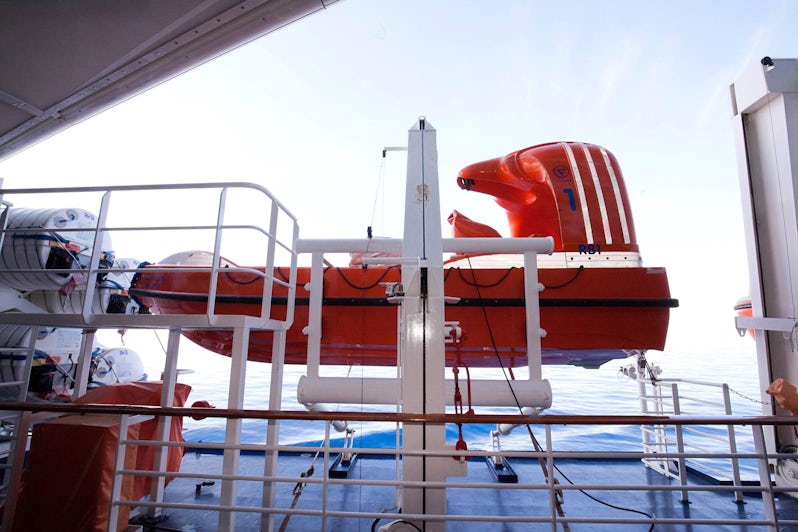 Life Boats on Celebrity Reflection (Photo: Cruise Critic) 