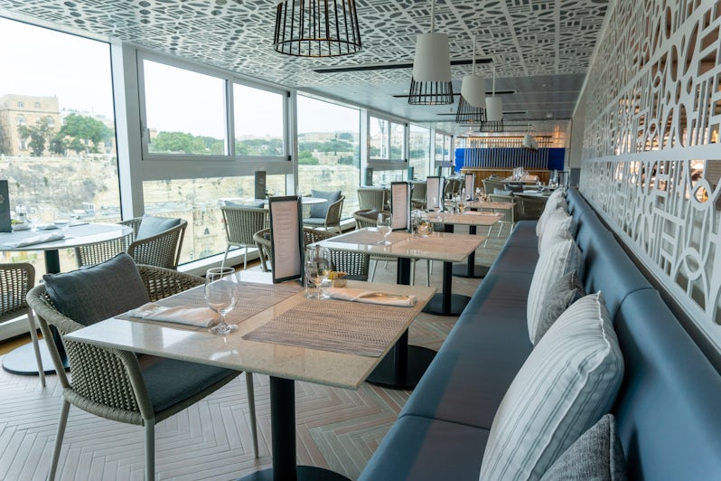 Aquamar Kitchen offers light meals and great views (Photo: Aaron Saunders)