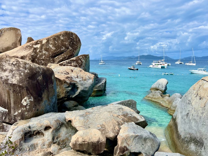 View of The Baths in Virgin Gorda (Photo: Jorge Oliver)