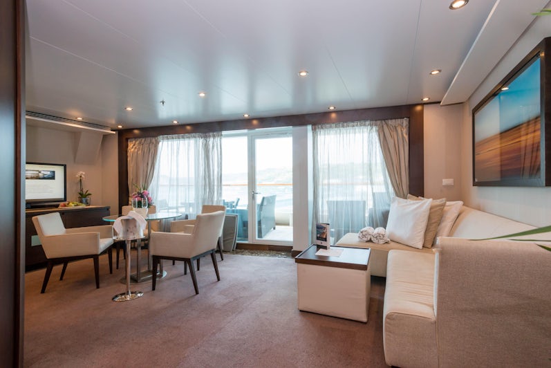 The Penthouse Spa Suite on Seabourn Quest (Photo: Cruise Critic)
