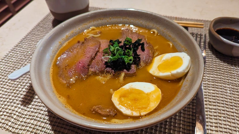 Ramen is incredible in Japan, and offered at restaurants and even via vending machines. (Photo: Colleen McDaniel)