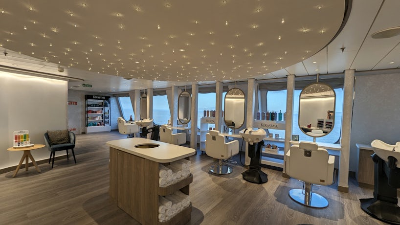 The Aurora Spa was added in a 2023 refurbishment to Crystal Serenity. (Photo: Colleen McDaniel)