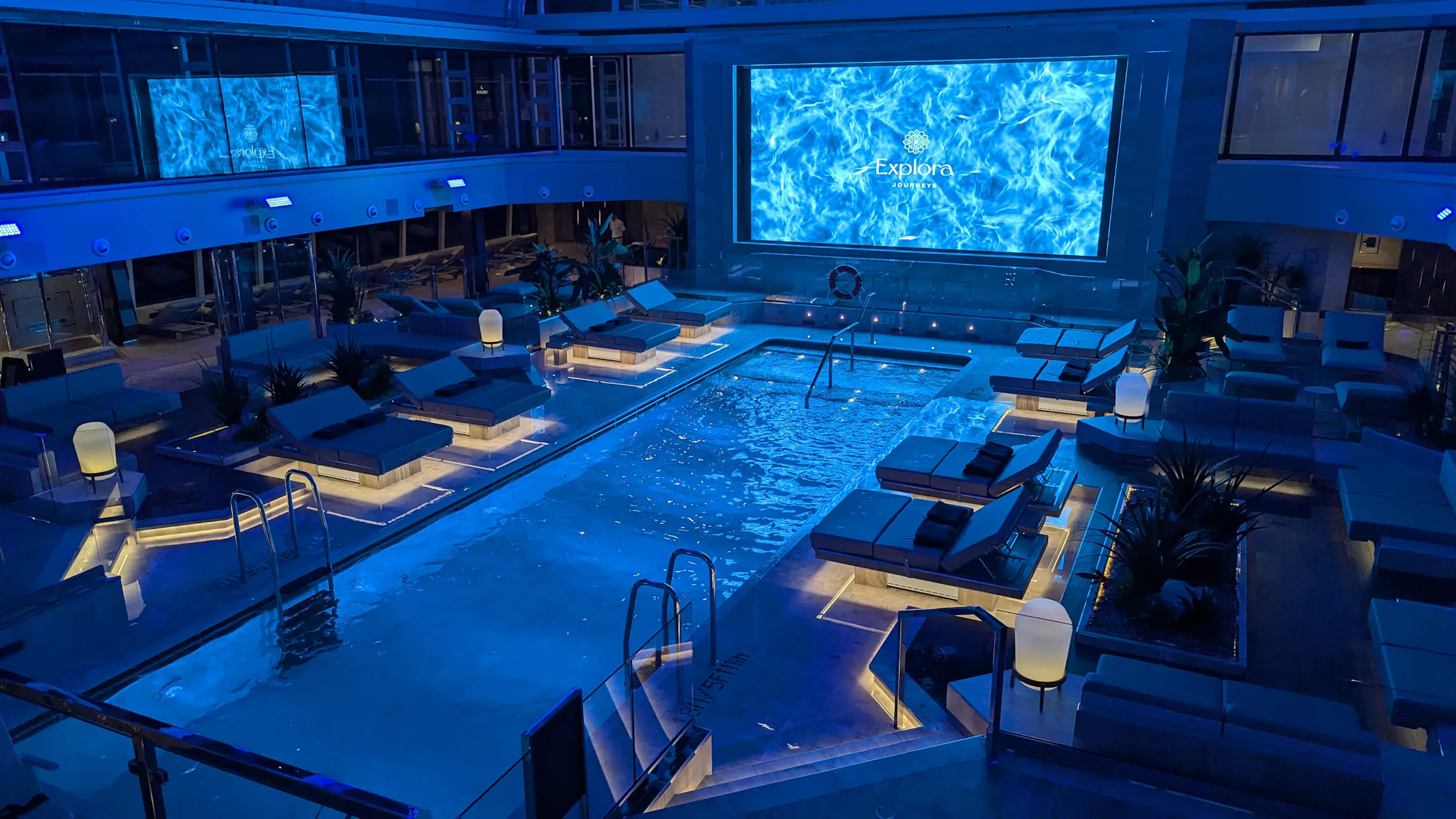 Conservatory Pool Explora Explora II Activities, Entertainment & Amenities for Kids & Adults on ...
