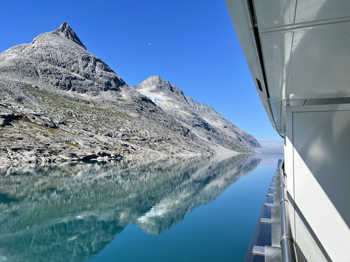 Sailing through Prince Christian Sound in Greenland on Scenic Eclipse II (Photo/Chris Gray Faust)