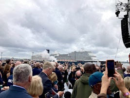 Cunard Queen Anne christening in Liverpool (Photo: Sara Macefield)