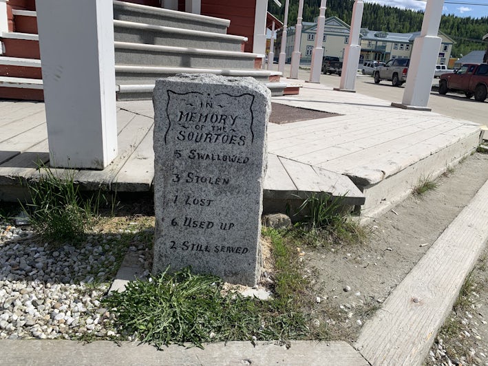 Dawson City is not short of quirky attractions (Photo: Marilyn Borth)