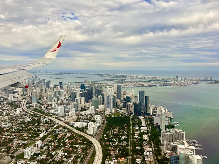 Aerial view of downtown Miami and PortMiami (Photo: Jorge Oliver)