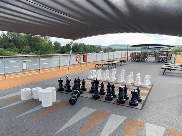 Chess on Top Deck of Avalon Imagery II