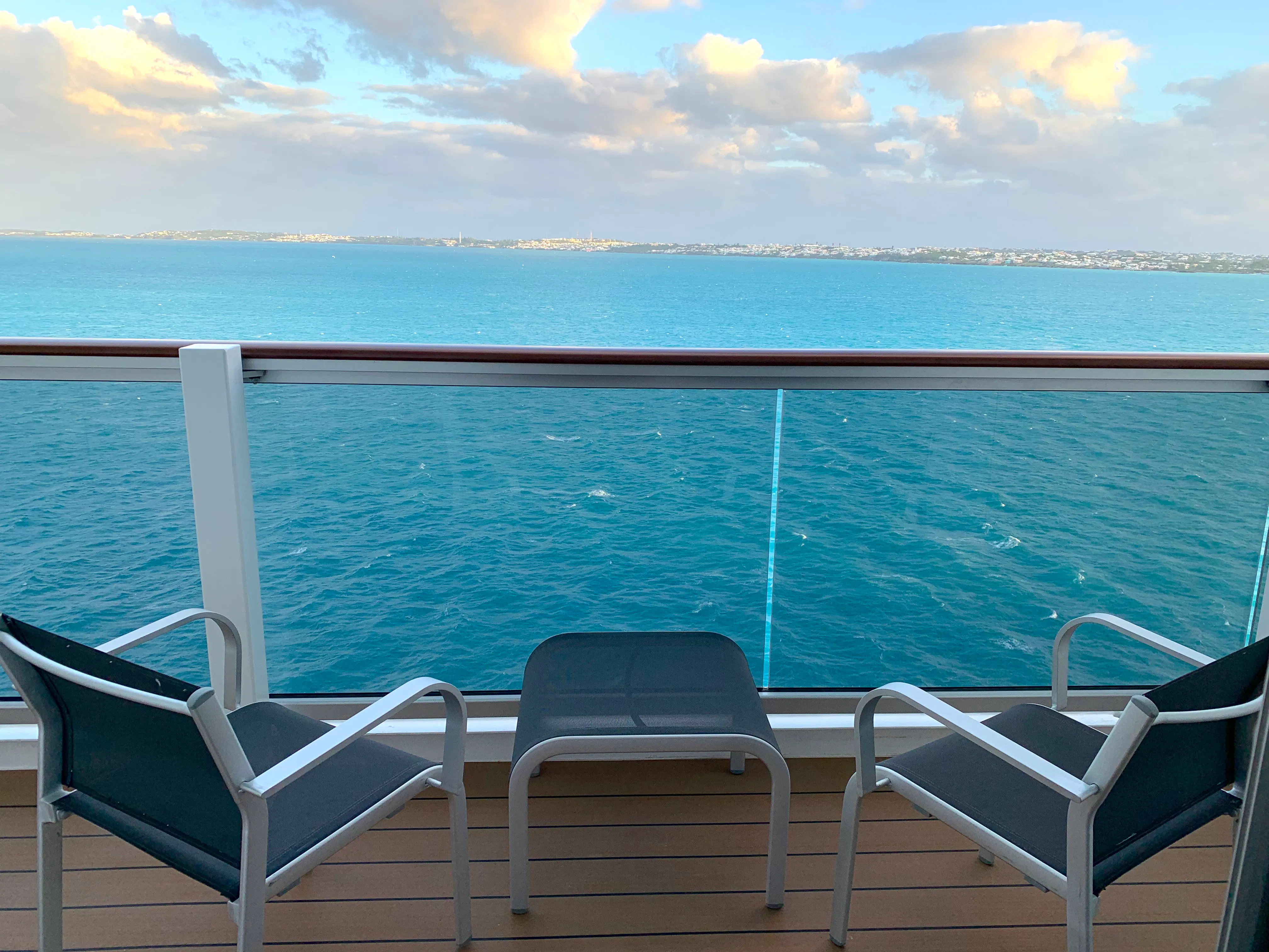 Balcony View from MSC Seascape's Yacht Club