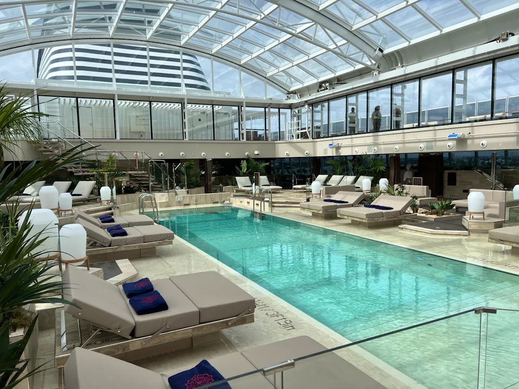 Conservatory Pool Explora Explora Journeys Caters to the Future Luxury Traveler