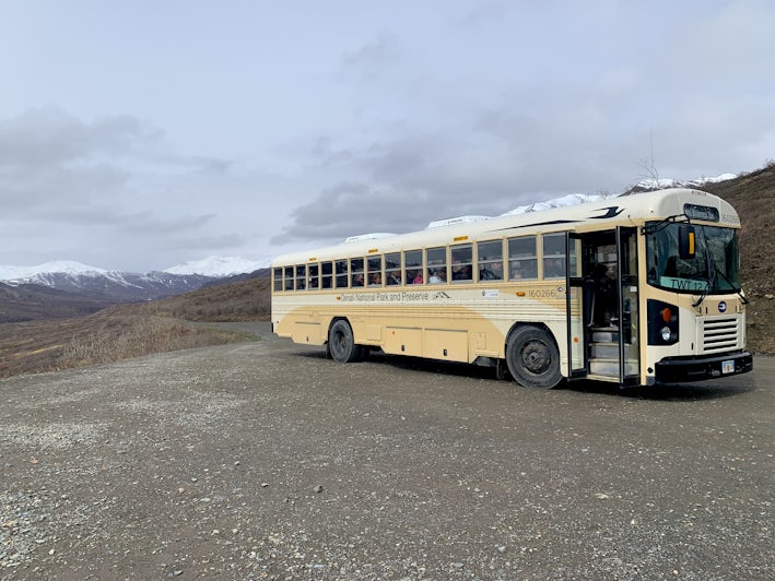 Tundra Wilderness Tour Bus in Denali