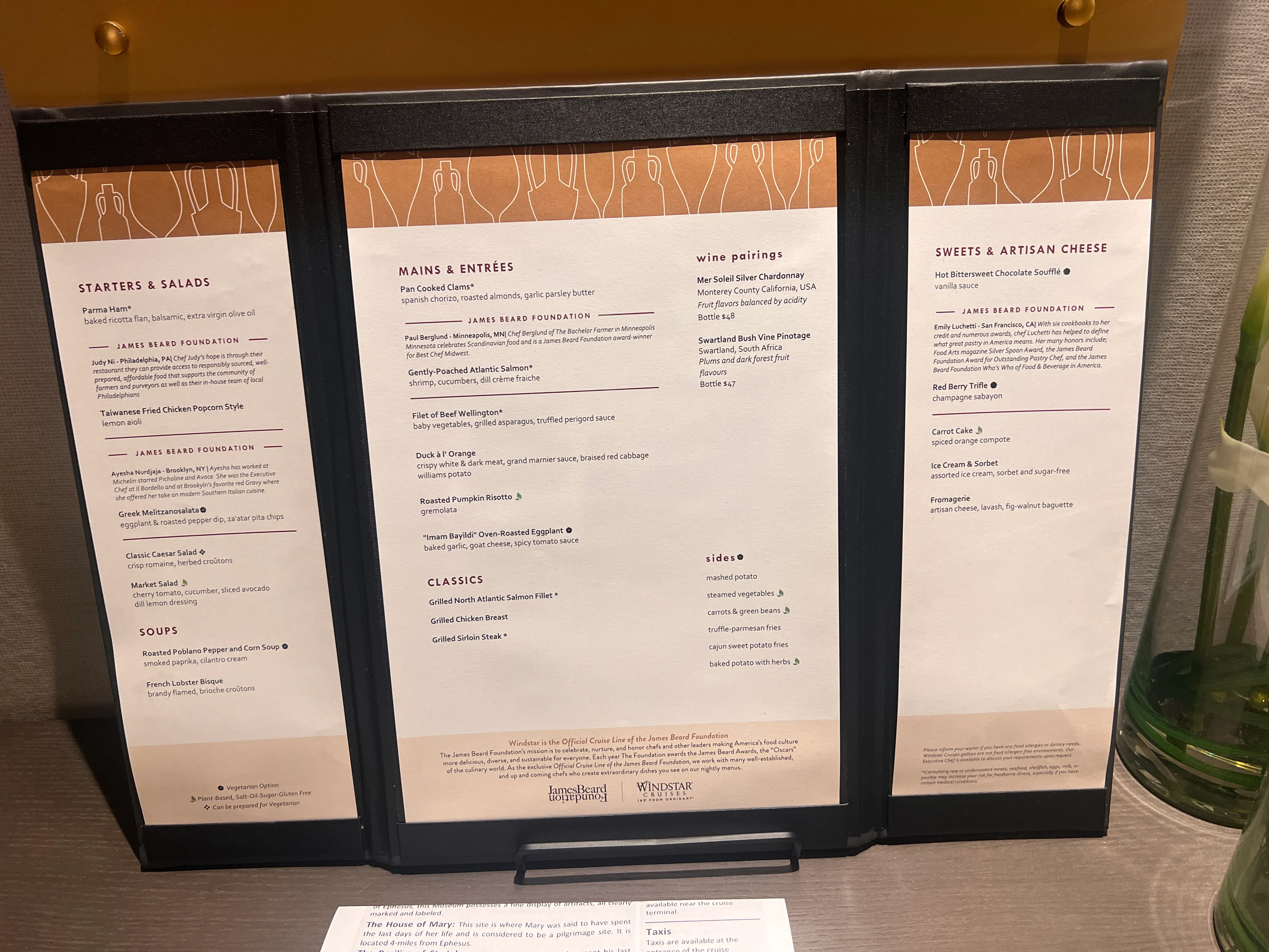 Windstar Wind Star Dining & Food | Editor's Review