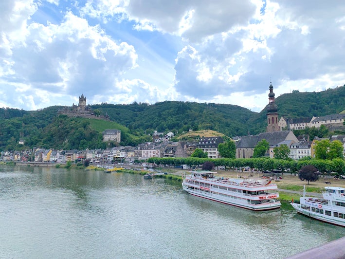 Moselle River in Cochem, Germany