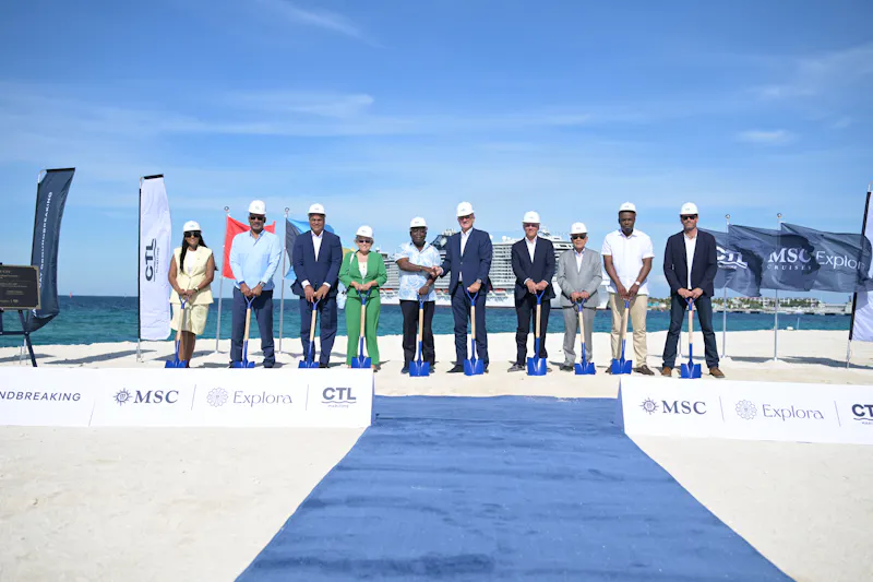 MSC Celebrates Groundbreaking of Sandy Cay